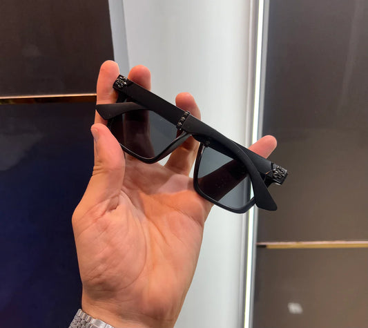 Hearts Mat Black Luxury Shade Sunglasses