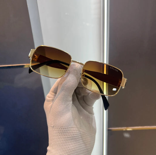 quare Brown Gold Luxury Shade Sunglasses