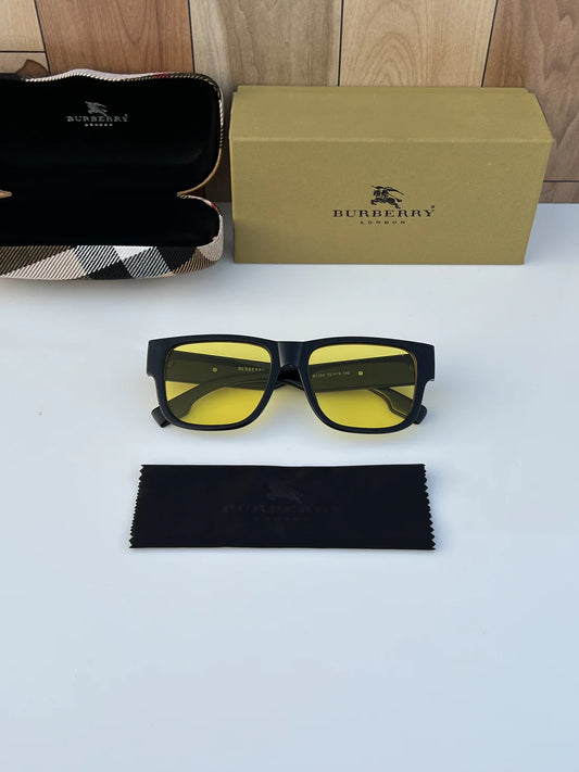 Black Yellow Luxury Shade Unisex Sunglasses