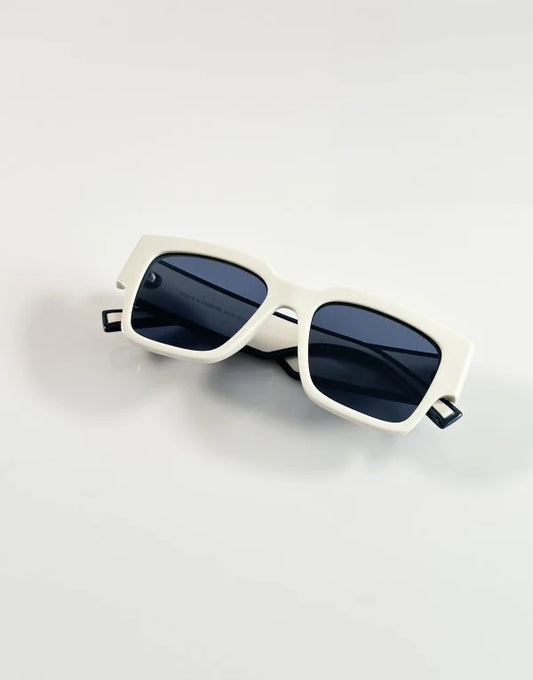 White Luxury Shade Sunglasses