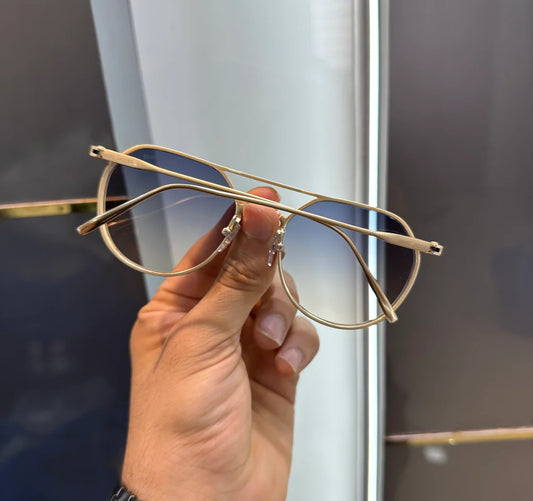 Gold Dual Luxury Shade Sunglasses