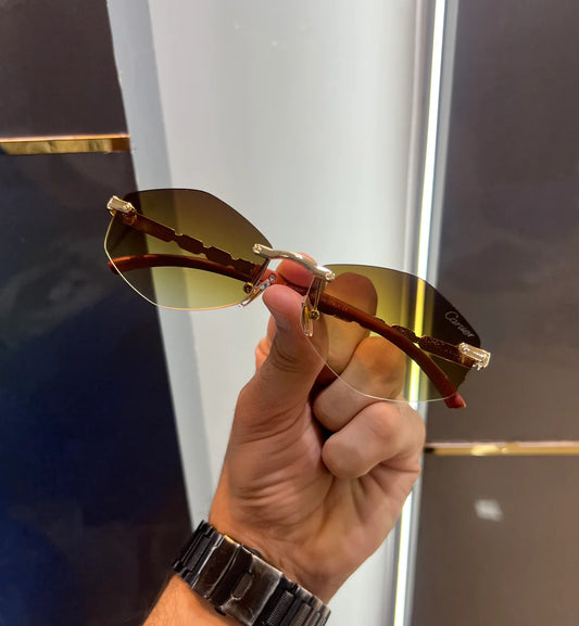 Brown Unique Luxury Premium Unisex Sunglasses
