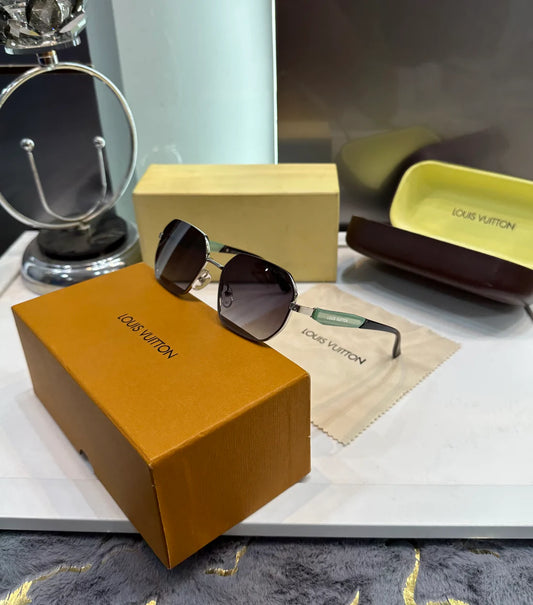 Black Green Luxury Shade Unisex Sunglasses