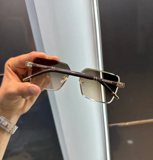 GOLD BRANDING DESIGNER LUXURY SHADE WITH OG BOX