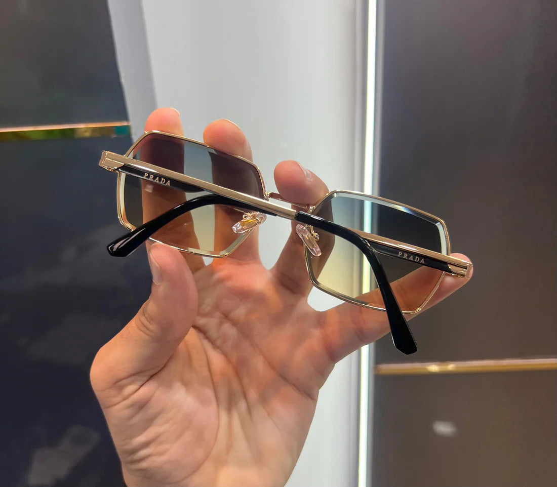 Milano Gold Dual Metal Luxury Sunglasses