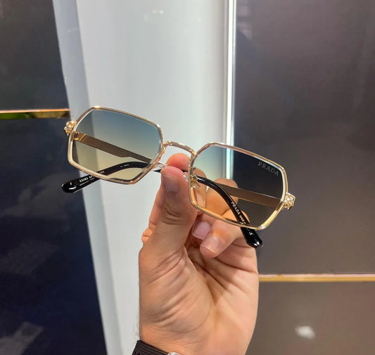Milano Gold Dual Metal Luxury Sunglasses