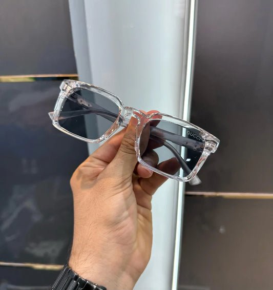 SUNGLASSES TRANSPARENT FINISH WITH OG BOX
