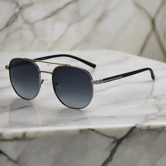 Gun Gradual Grey Polarized Sunglasses for Men