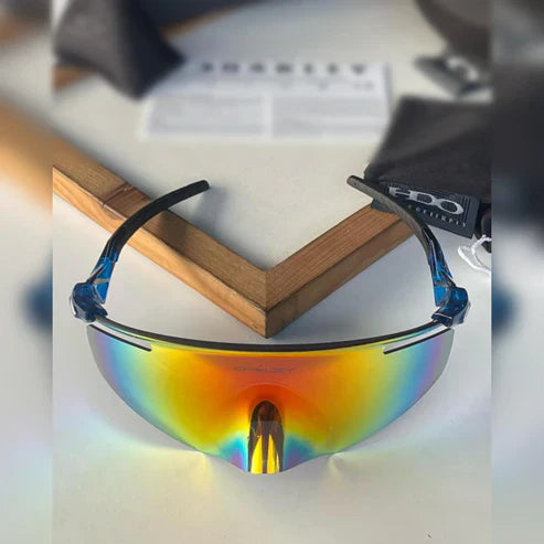 Blue & Red Sporty Sunglasses