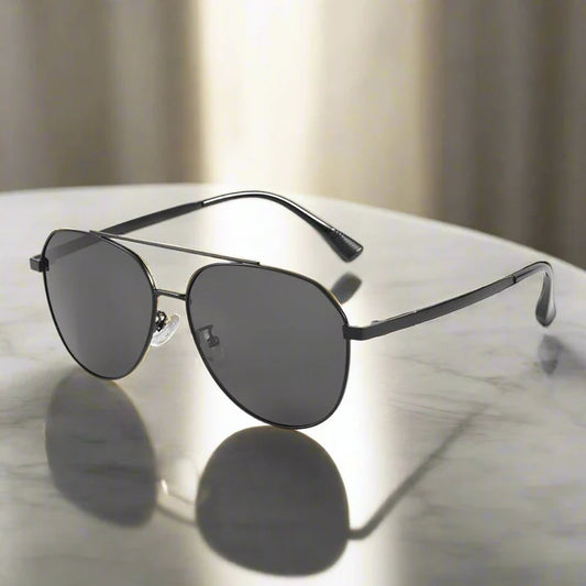 Black Frame with Black Lens Sunglasses