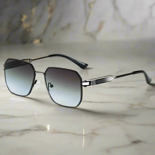 Polarized Sunglasses for Men Stainless Steel Frame