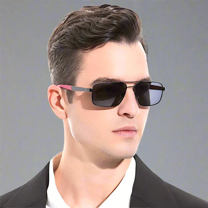 Square Aviator Style Sunglasses for Men