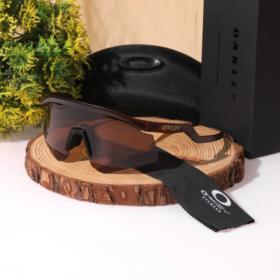 Brown Classy Sporty Sunglasses
