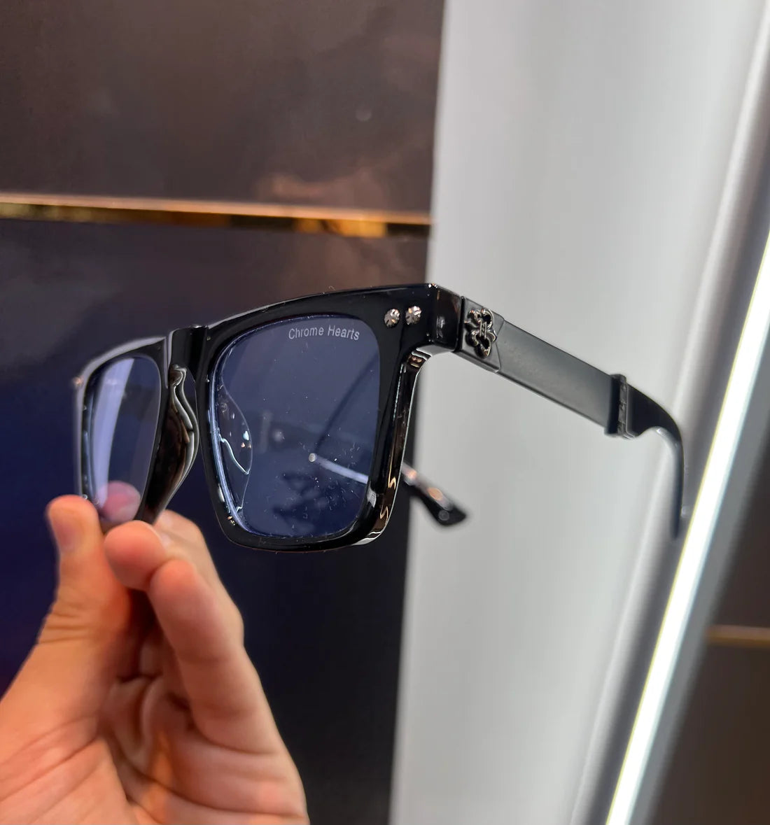 Hearts Mat Black Luxury Shade Sunglasses