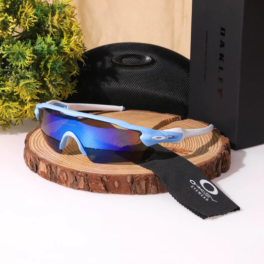 White Blue Sunglasses