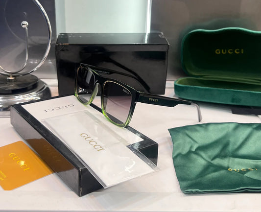 Black Green Luxury Shade Sunglasses