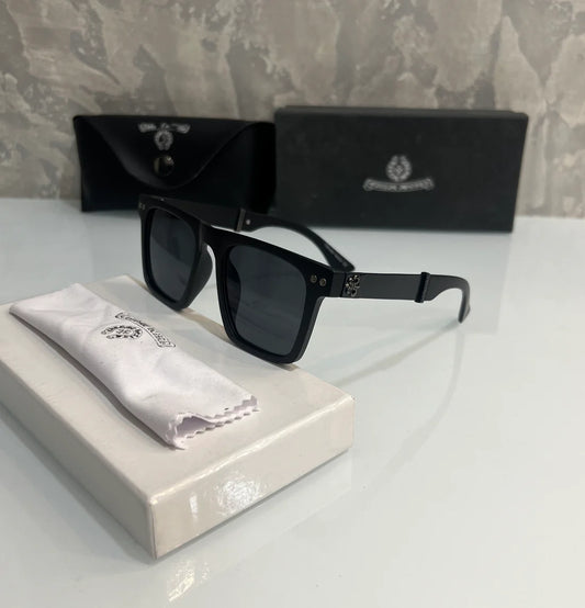 Hearts Mat Black Luxury Shade Sunglasses