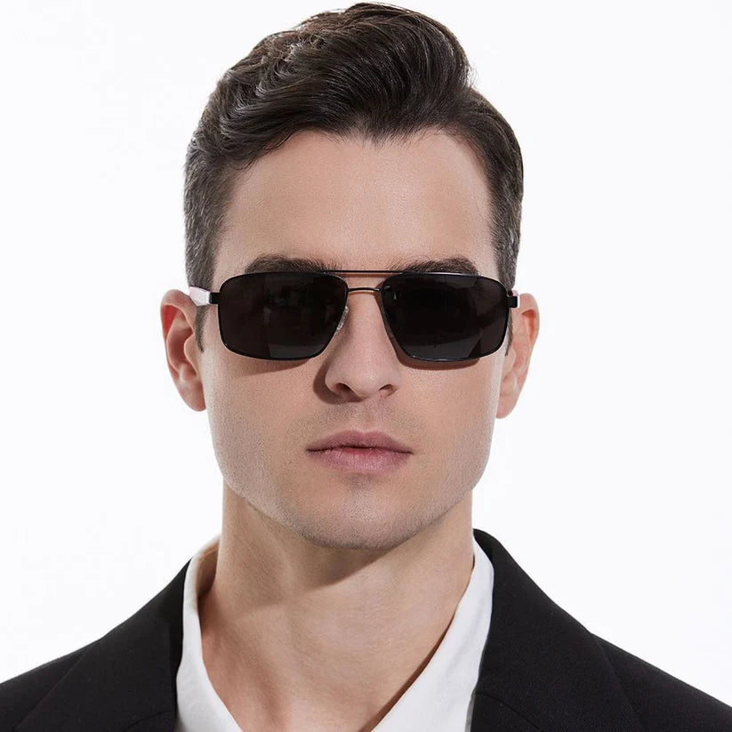 Square Aviator Style Sunglasses for Men