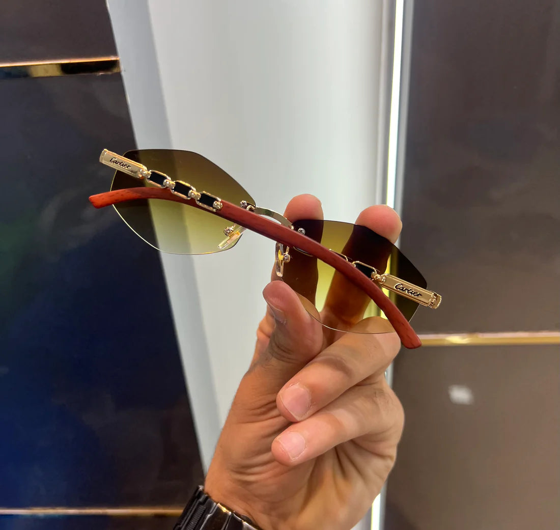 Brown Unique Luxury Premium Unisex Sunglasses