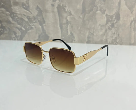 quare Brown Gold Luxury Shade Sunglasses