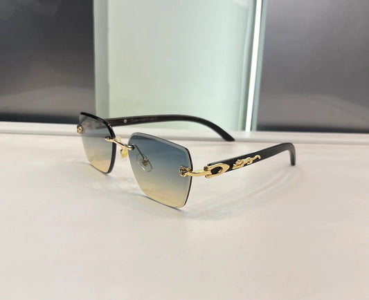 Grey Dual New Luxury Shade Unisex Sunglasses