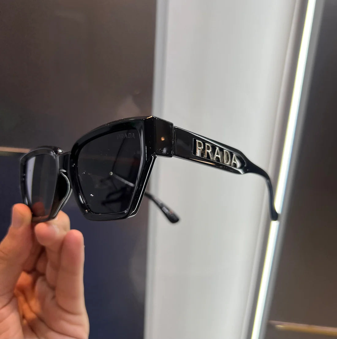 Milano Black Designer Luxury Glasses