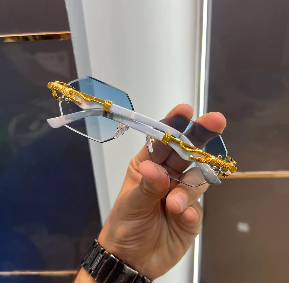 Sky Blue Honey Singh Edition Luxury Sunglasses