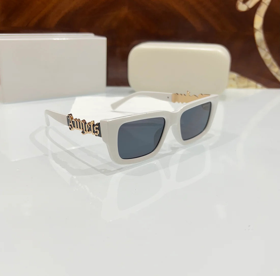 White Luxury With Premium Sunglasses