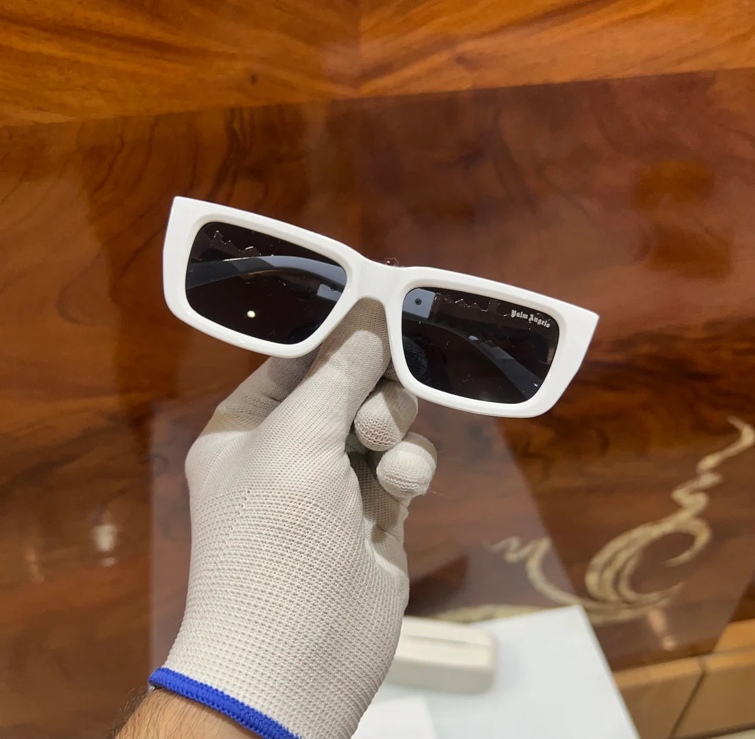 White Luxury With Premium Sunglasses