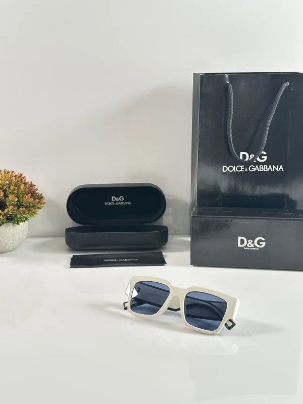 White Luxury Shade Sunglasses