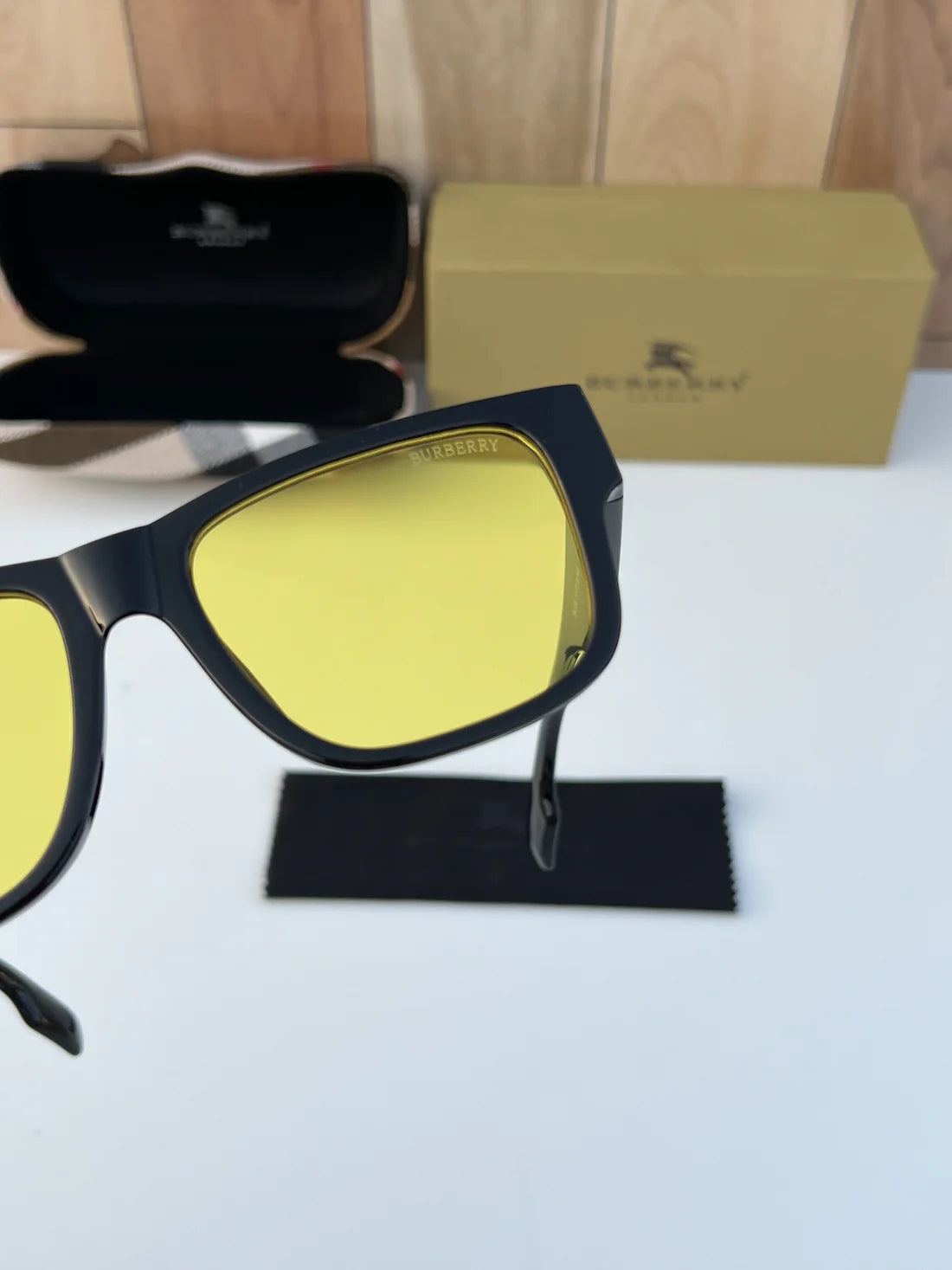 Black Yellow Luxury Shade Unisex Sunglasses