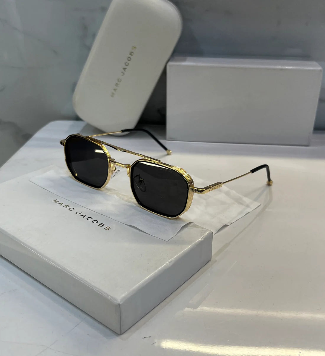 Metal Black Luxury Shade Sunglasses