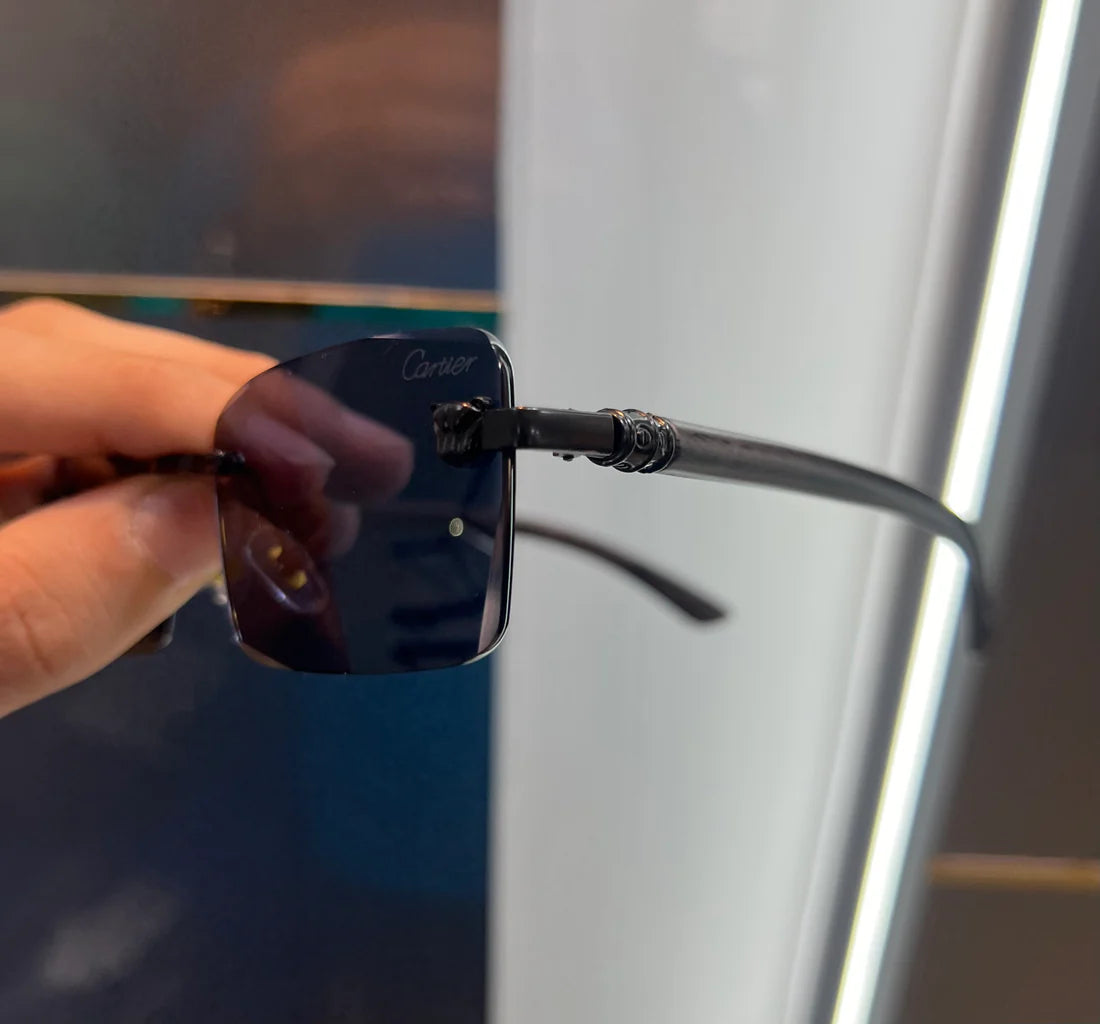All Black Jaguar New Luxury Shade Glasses