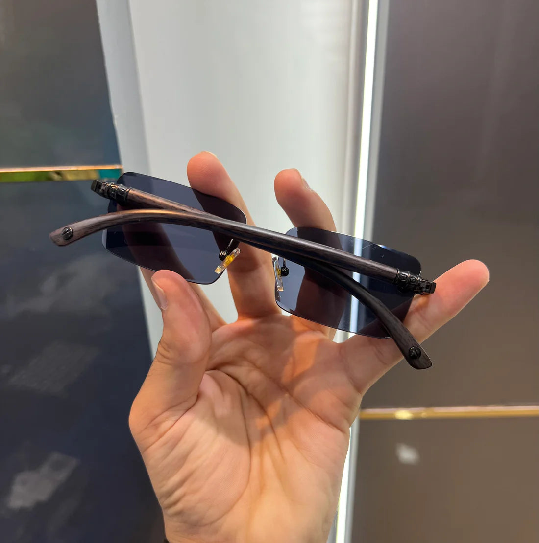 All Black Jaguar New Luxury Shade Glasses