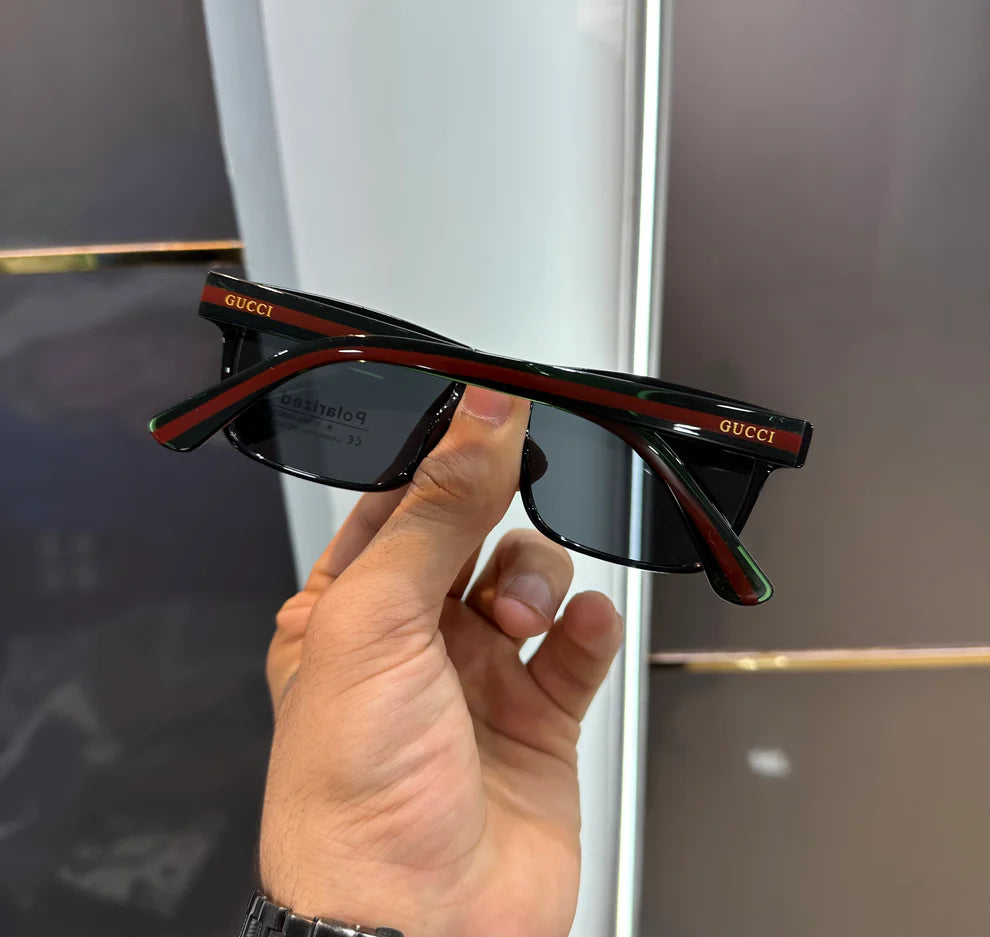 SUNGLASSES - BLACK GANG WITH OG BOX