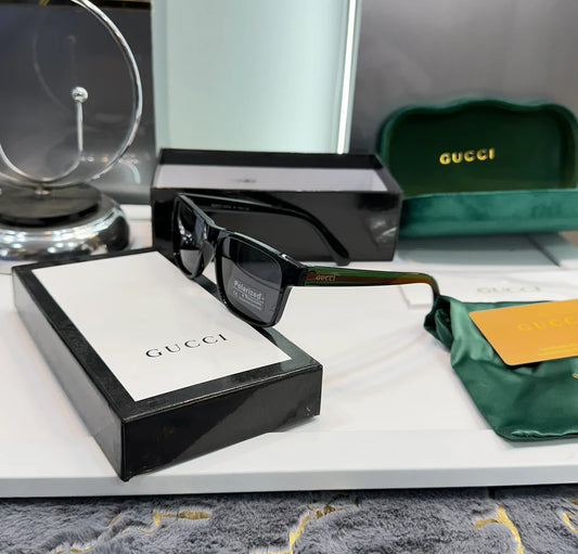 SUNGLASSES - BLACK GANG WITH OG BOX