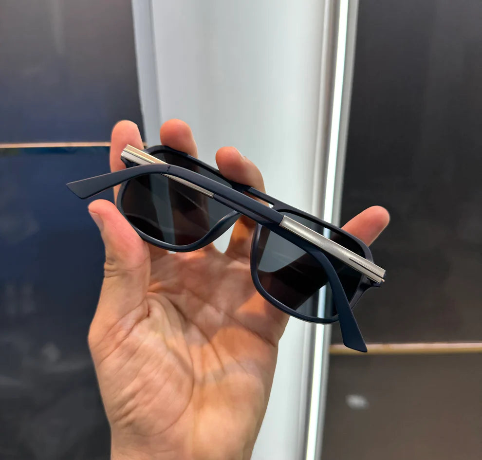 SUNGLASSES LIMITED EDITION NAVY BLUE WITH OG BOX