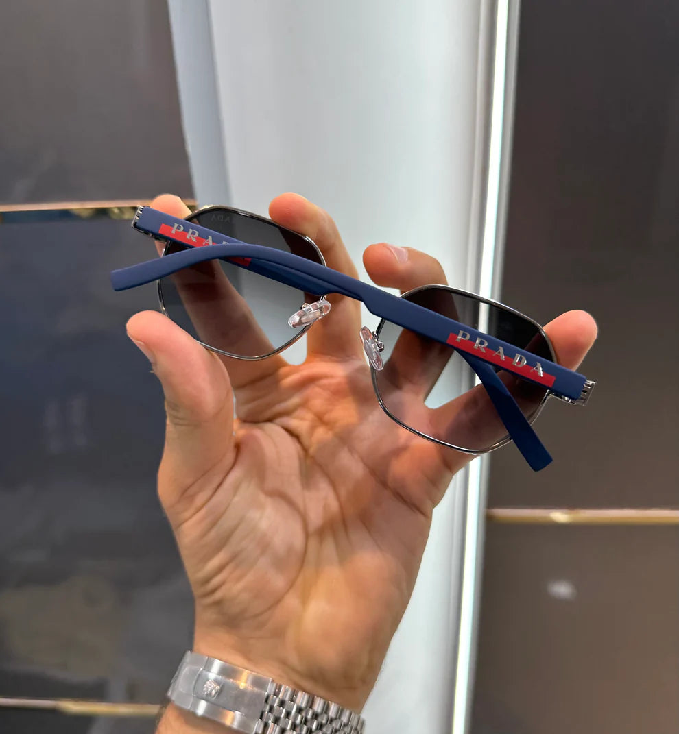 MILANO GROOVY BLUE SUNGLASSES WITH OG BOX