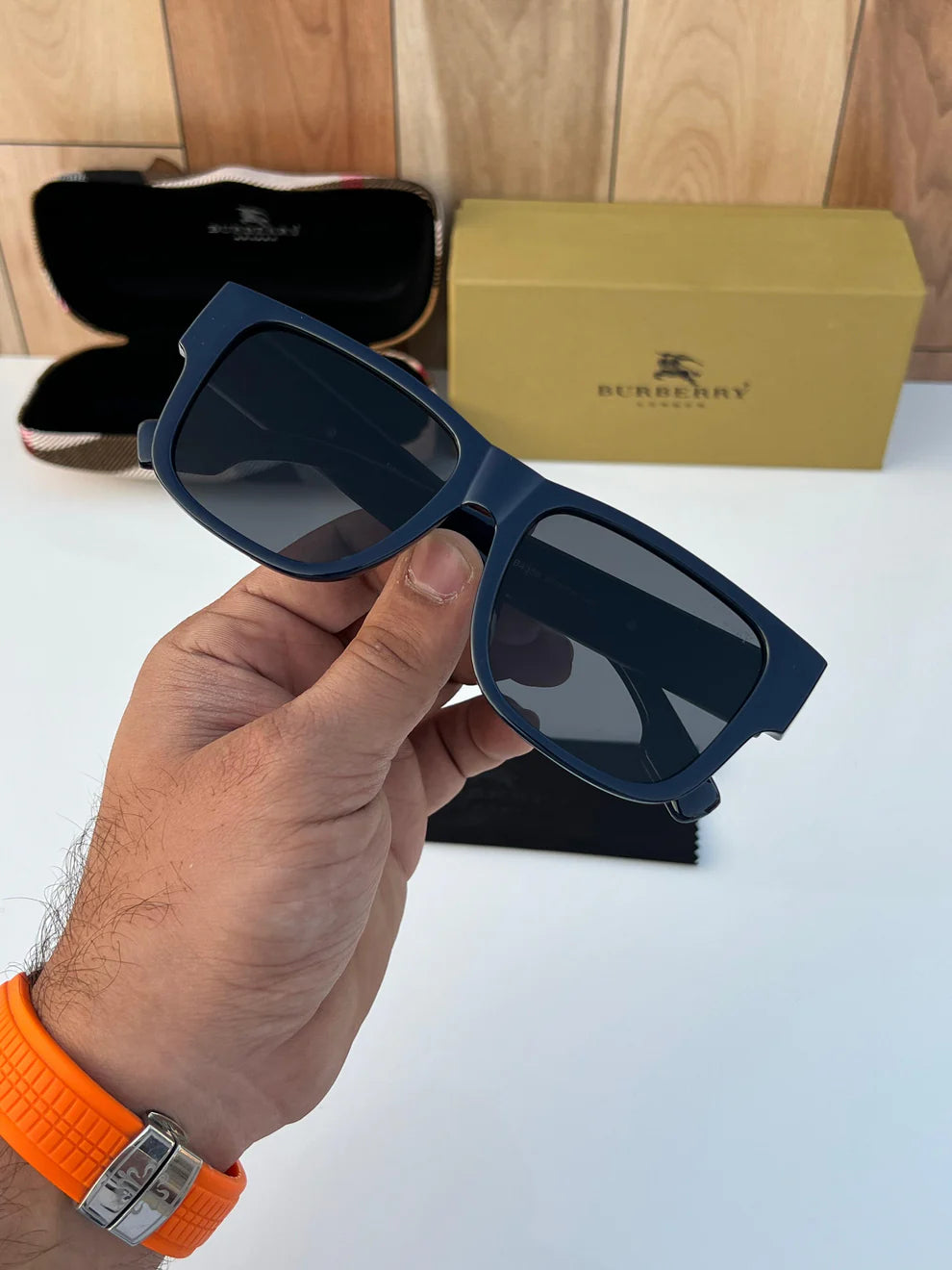 SUNGLASS WAYFERO BLUE BLACK WITH OG KIT