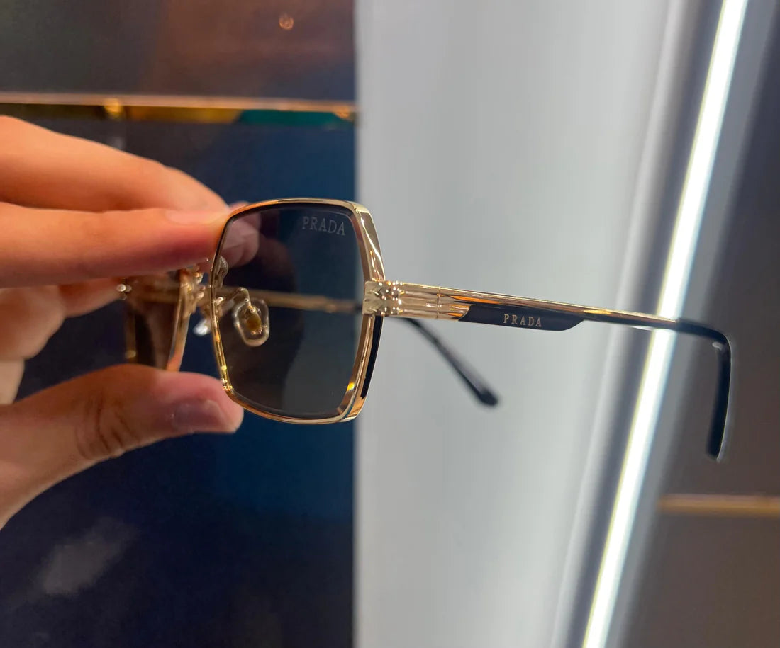 Milano Gold Dual Metal Luxury Sunglasses