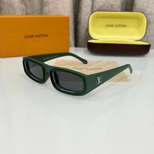 SUNGLASS OLIVE GREEN LUXURY SHADE WITH OG KIT