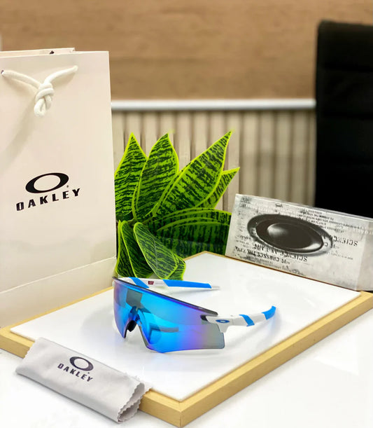White Sky Blue Sunglasses