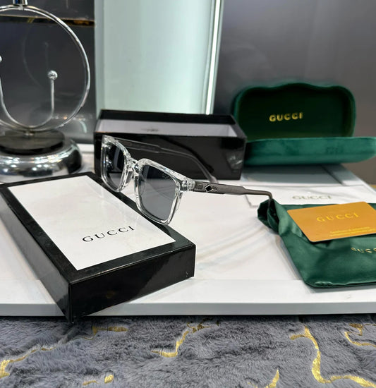 SUNGLASSES TRANSPARENT FINISH WITH OG BOX