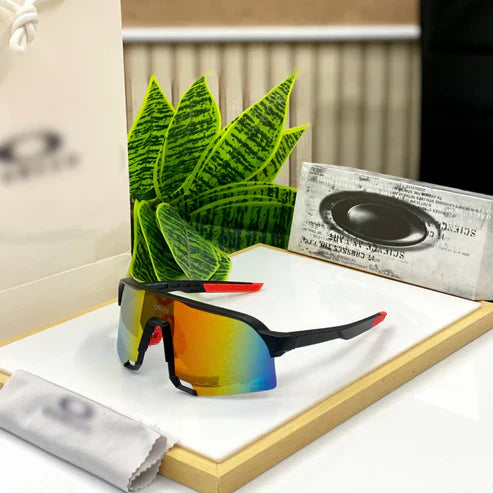 Black Red Sporty Sunglasses