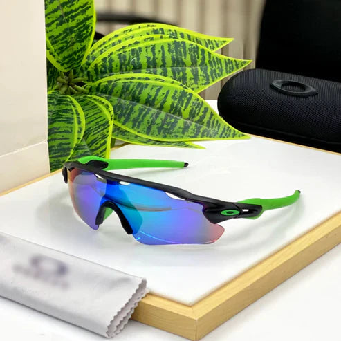 Green Blue Sporty Sunglasses