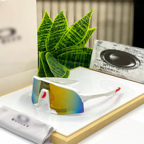 White Fire Sporty Sunglasses