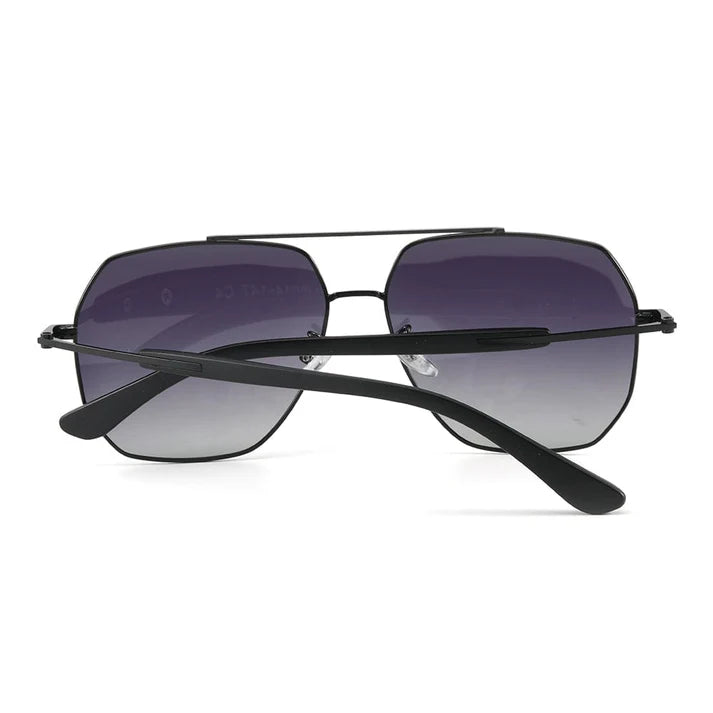 Black Frame with Gradient Grey Lens Sunglasses