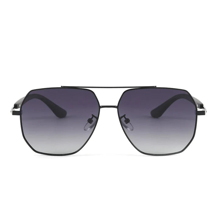 Black Frame with Gradient Grey Lens Sunglasses
